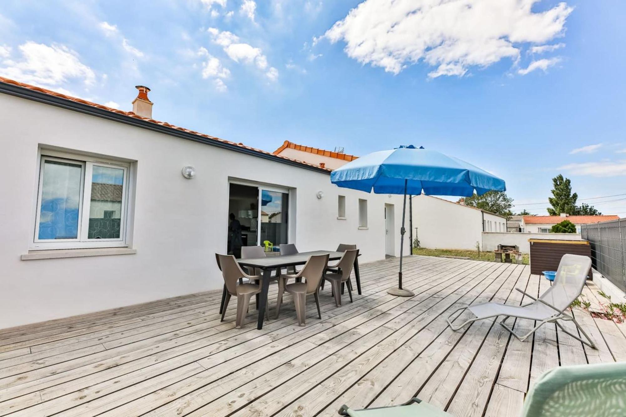 Le Gois - Terrasse - Parking Villa Beauvoir-sur-Mer Kültér fotó