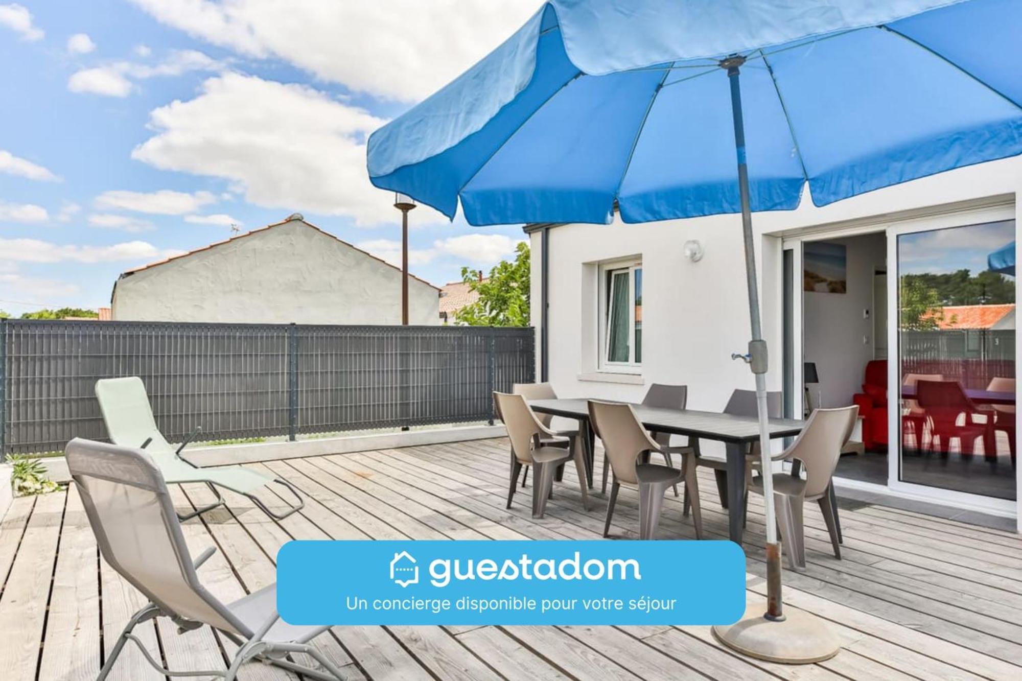 Le Gois - Terrasse - Parking Villa Beauvoir-sur-Mer Kültér fotó